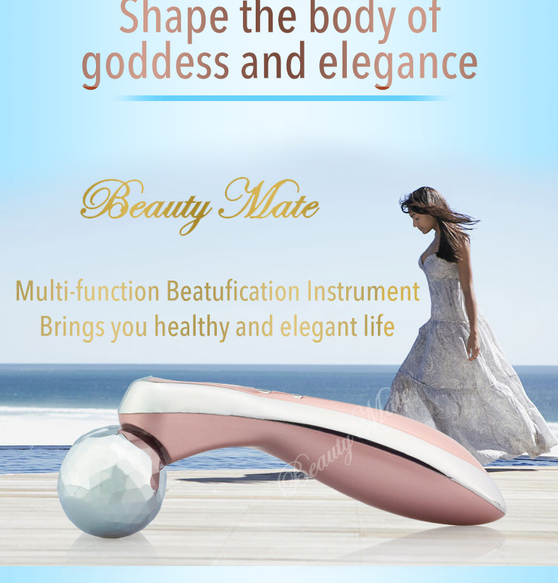 Wireless EMS Massager Vibrating EMS Roller Therapeutic Muscle Roller Targeted Muscle Massage Smart EMS Roller Recovery Massage Roller Rechargeable Massage Roller Portable Muscle Roller Muscle Toning Roller