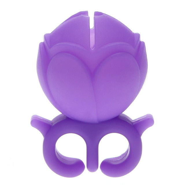 Trendy Nail Polish Stand Travel-Friendly Polish Holder Space-Saving Nail Polish Storage Silicone Nail Polish Stand Silicone Nail Polish Carrier Silicone Gel Nail Varnish Holder
