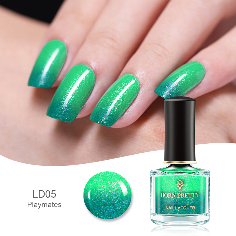 Trendy Peel-Off Color-Changing Polish Thermochromic Manicure Polish Thermochromic Magic Nails Thermal Effect Nail Lacquer Temperature-Sensitive Nail Varnish Temperature-Responsive Nail Color