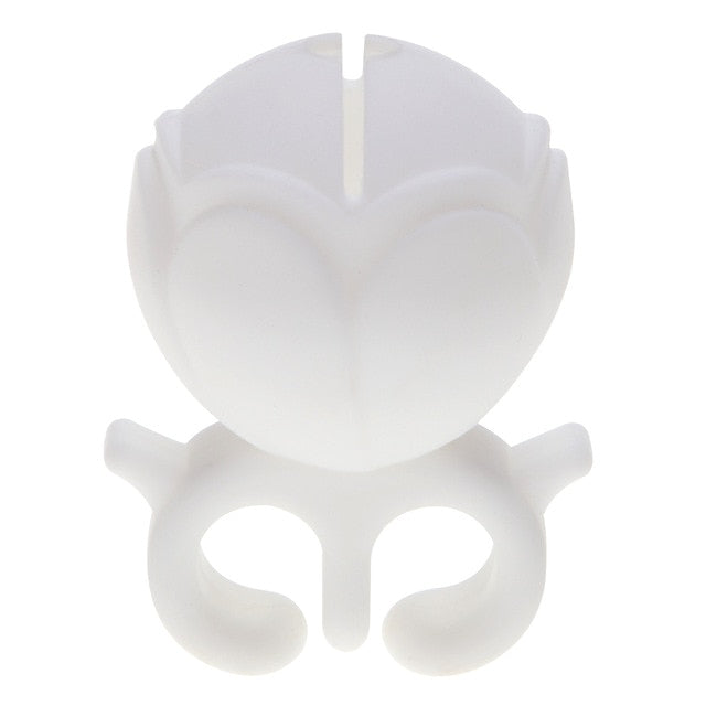 Trendy Nail Polish Stand Travel-Friendly Polish Holder Space-Saving Nail Polish Storage Silicone Nail Polish Stand Silicone Nail Polish Carrier Silicone Gel Nail Varnish Holder