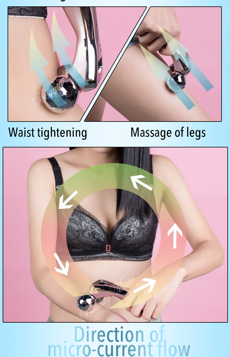 Wireless EMS Massager Vibrating EMS Roller Therapeutic Muscle Roller Targeted Muscle Massage Smart EMS Roller Recovery Massage Roller Rechargeable Massage Roller Portable Muscle Roller Muscle Toning Roller