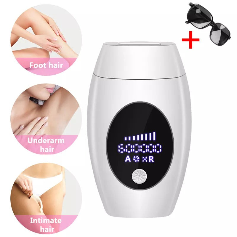 Skin-Friendly Laser Device Salon-Quality Hair Removal Professional Laser Epilator Precision Hair Removal Tool Portable Laser Hair Remover Permanent Hair Removal Painless Laser Hair Remover Long-Lasting Smoothness Device
