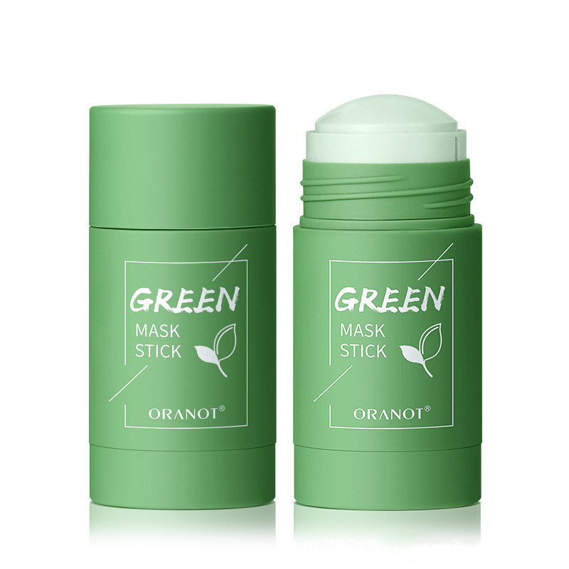Travel-Friendly Pore Cleanser  Stick Mask with Green Tea Extract  Skin Detox Mask Stick  Refreshing Green Tea Mask  Quick Mask Application Stick  Portable Green Tea Mask  Pore Cleansing Stick