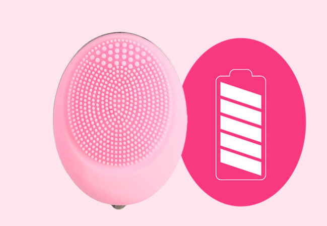 Waterproof Facial Brush  Vibrating Face Cleanser  Sonic Cleansing Brush  Skin Cleansing System  Silicone Face Cleansing Brush  Rotating Face Brush  Rechargeable Facial Brush